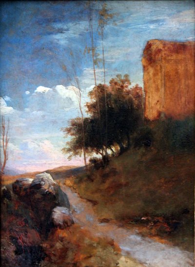 Italian Landscape by Carl Blechen
